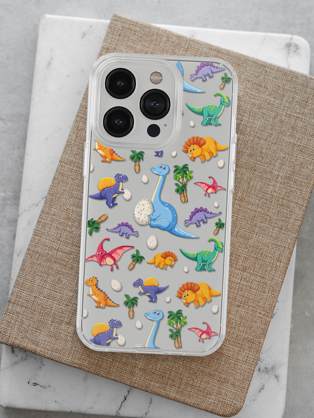 Buy Cute Dinosaurs Macmerise Clear Case For IPhone 11 Pro Max Online