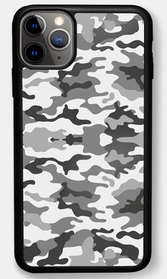 Buy Camo Grey - 2D Phone Case for iPhone 11 Pro Max Phone Cases & Covers Online