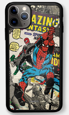 Buy Comic Spidey - Bumper Cases for iPhone 11 Pro Max Phone Cases & Covers Online
