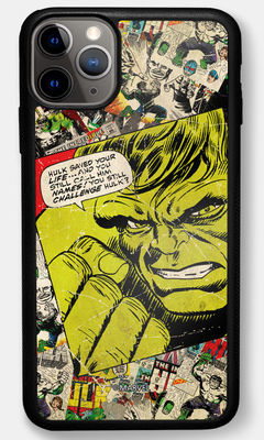 Buy Comic Hulk - Bumper Cases for iPhone 11 Pro Phone Cases & Covers Online