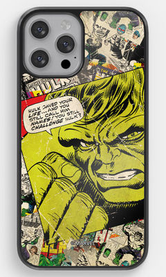 Buy Comic Hulk - Bumper Cases for  iPhone 12 Pro Max Phone Cases & Covers Online