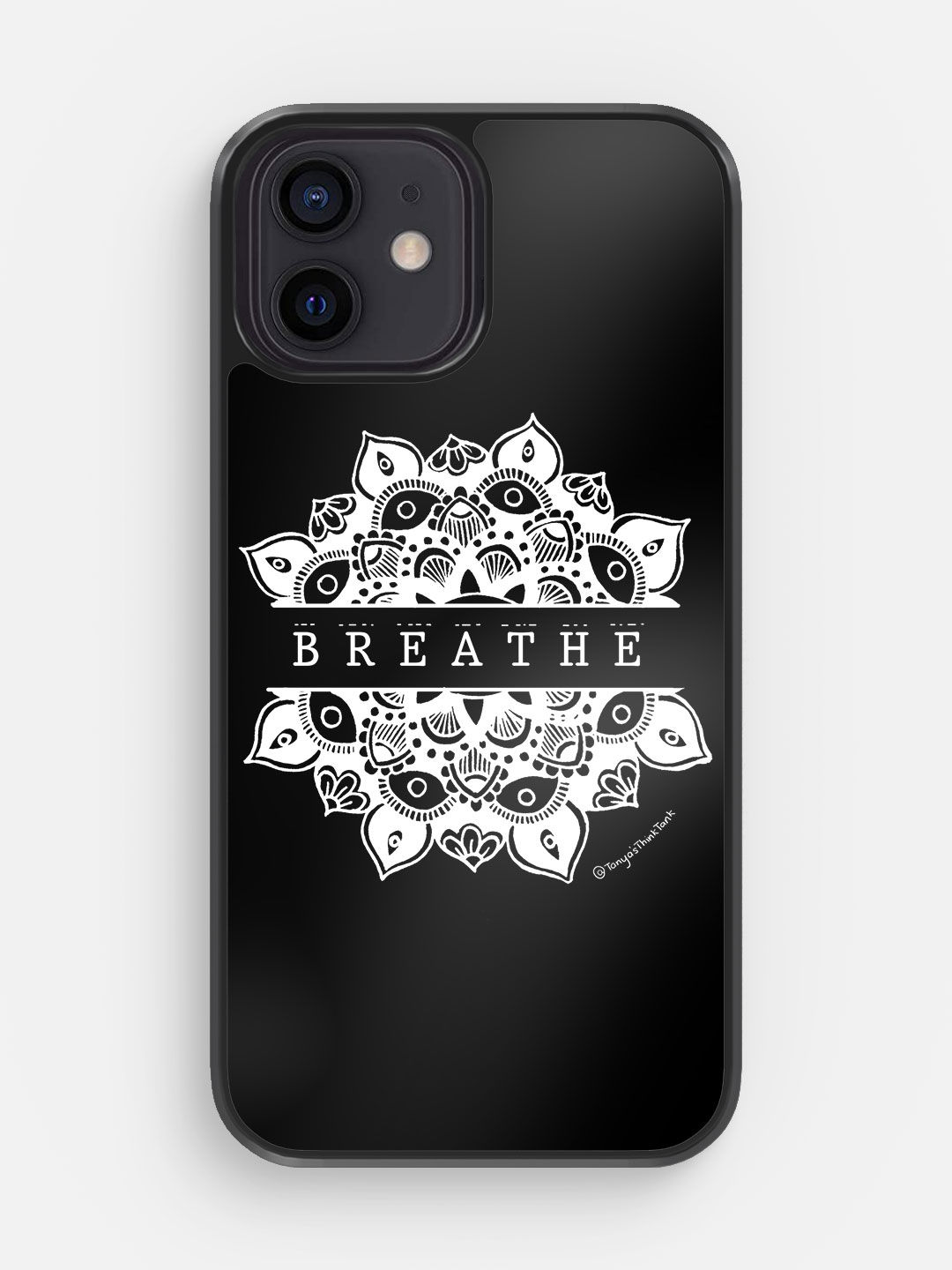 Buy Breathe White - Bumper Phone Case for iPhone 12 Mini Phone Cases & Covers Online