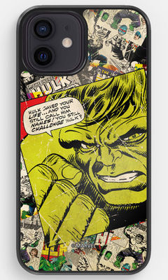 Buy Comic Hulk - Bumper Cases for  iPhone 12 Mini Phone Cases & Covers Online