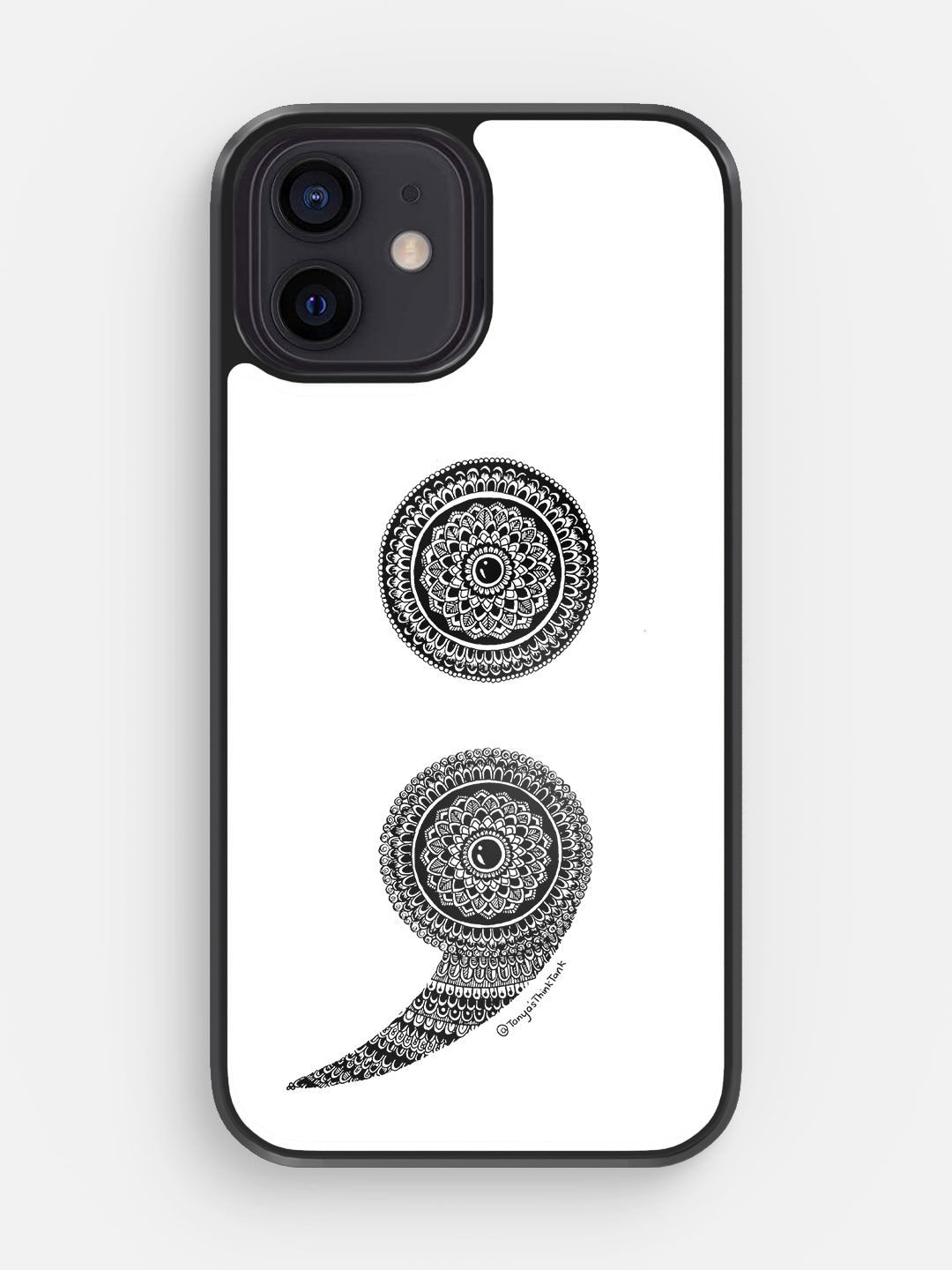 Buy Semicolon - Bumper Phone Case for iPhone 12 Mini Phone Cases & Covers Online