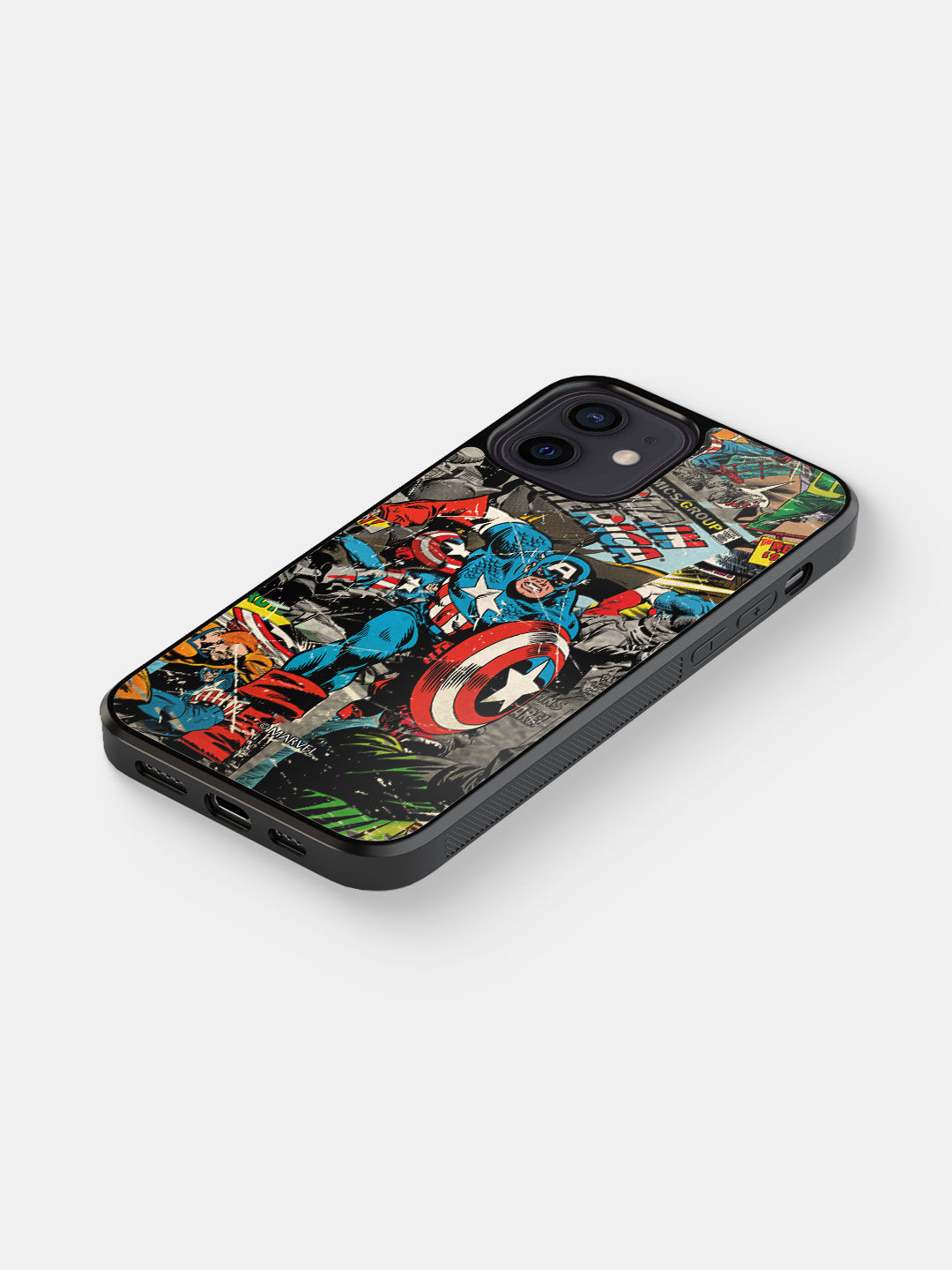 Buy Comic Captain America Macmerise Bumper Case for iPhone 12 Mini Online