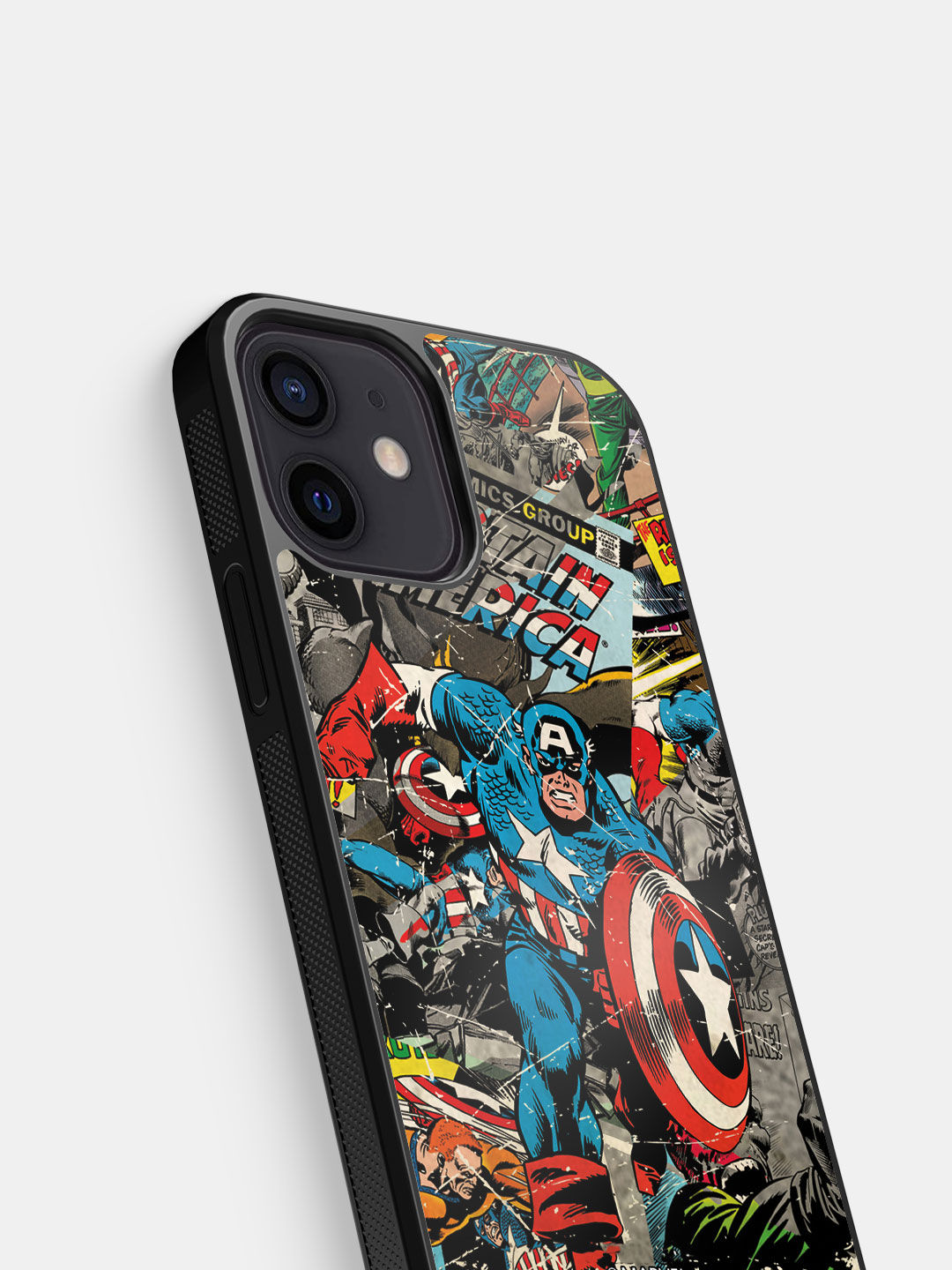 Buy Comic Captain America Macmerise Bumper Case for iPhone 12 Mini Online