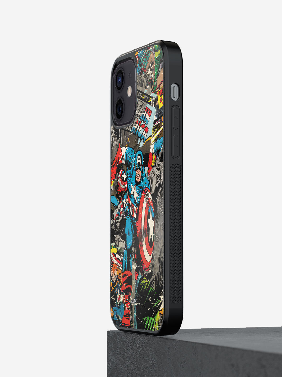 Buy Comic Captain America Macmerise Bumper Case for iPhone 12 Mini Online