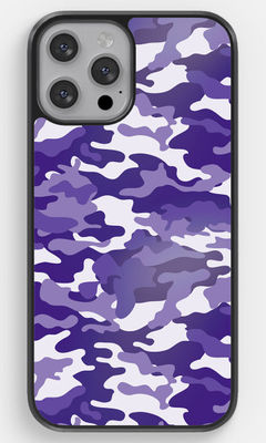 Buy Camo Persian Indigo - 2D Phone Case for iPhone 12 Pro Phone Cases & Covers Online