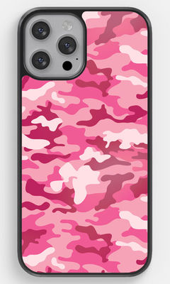 Buy Camo Pink - 2D Phone Case for iPhone 12 Pro Phone Cases & Covers Online