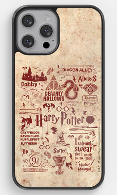 Buy Harry Potter Infographic Red - Bumper Cases for  iPhone 12 Pro Phone Cases & Covers Online