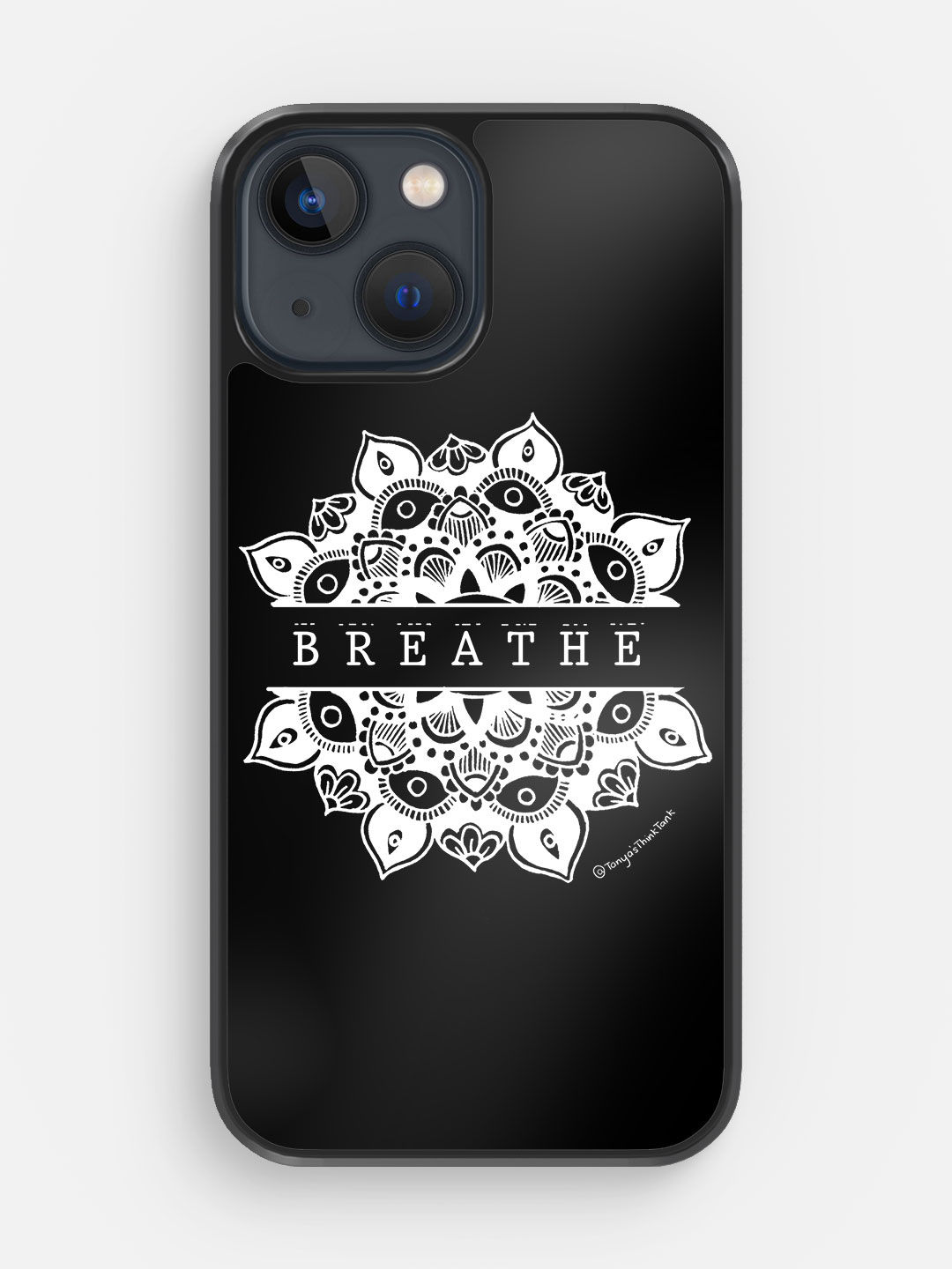 Buy Breathe White - Bumper Phone Case for iPhone 13 Mini Phone Cases & Covers Online