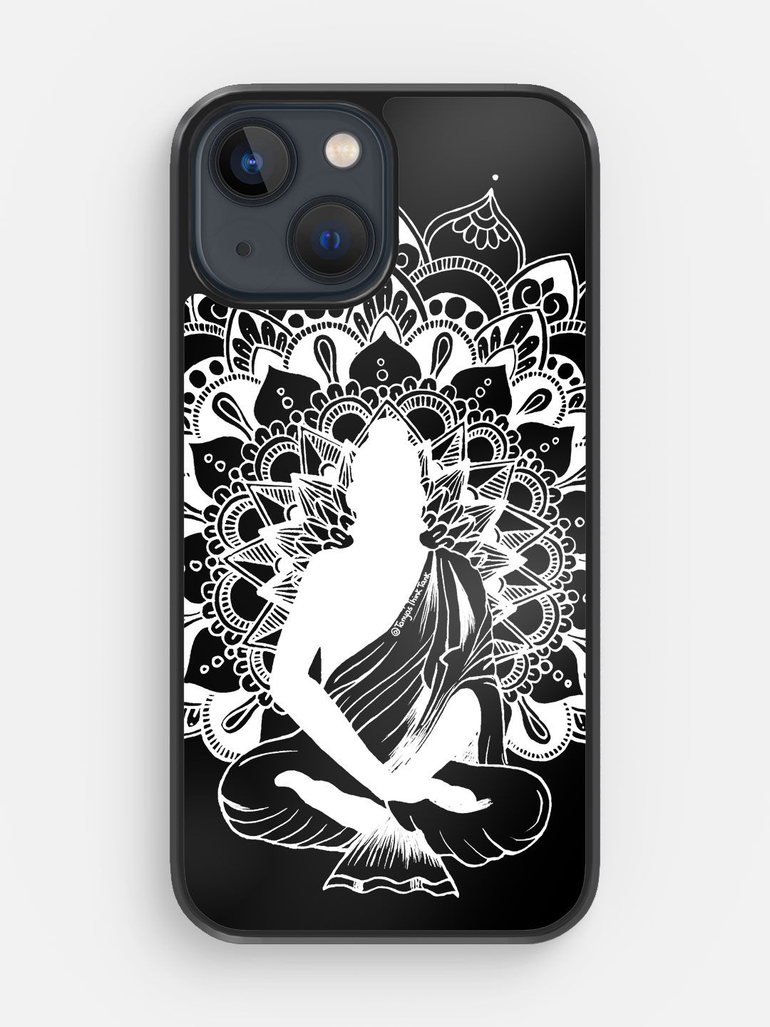 Buy Buddha Mandala White - Bumper Phone Case for iPhone 13 Mini Phone Cases & Covers Online