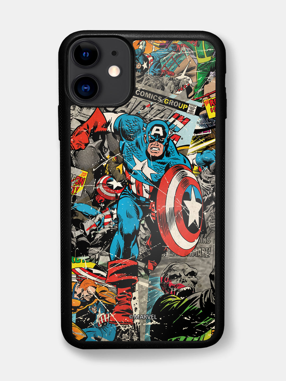 Buy Comic Captain Macmerise Bumper Case for iPhone 11 Online