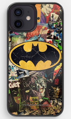 Buy Comic Bat - Bumper Cases for  iPhone 12 Phone Cases & Covers Online