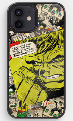 Buy Comic Hulk - Bumper Cases for  iPhone 12 Phone Cases & Covers Online