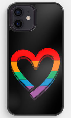 Buy Pride Heart - Bumper Phone Case for iPhone 12 Phone Cases & Covers Online