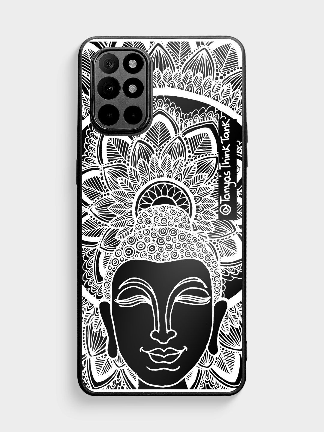 Buy Buddha White - Bumper Phone Case for OnePlus 8T Phone Cases & Covers Online