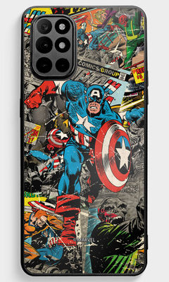 Buy Comic Captain America - Bumper Cases for  Oneplus 8T Phone Cases & Covers Online