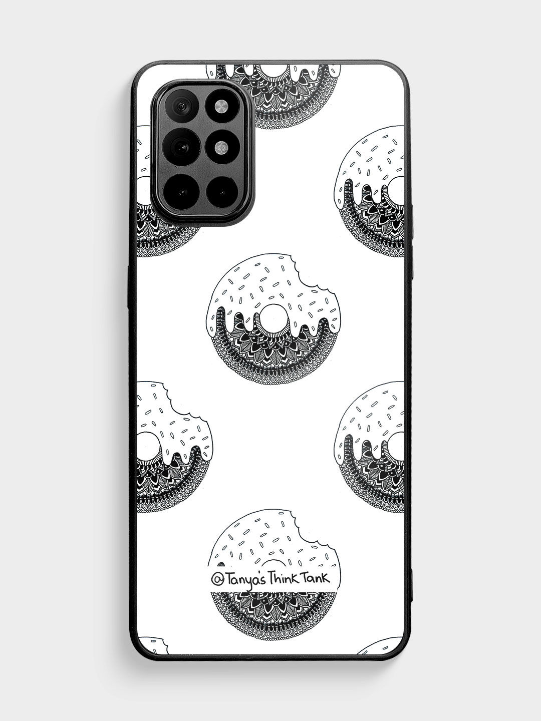 Buy Donut Pattern - Bumper Phone Case for OnePlus 8T Phone Cases & Covers Online
