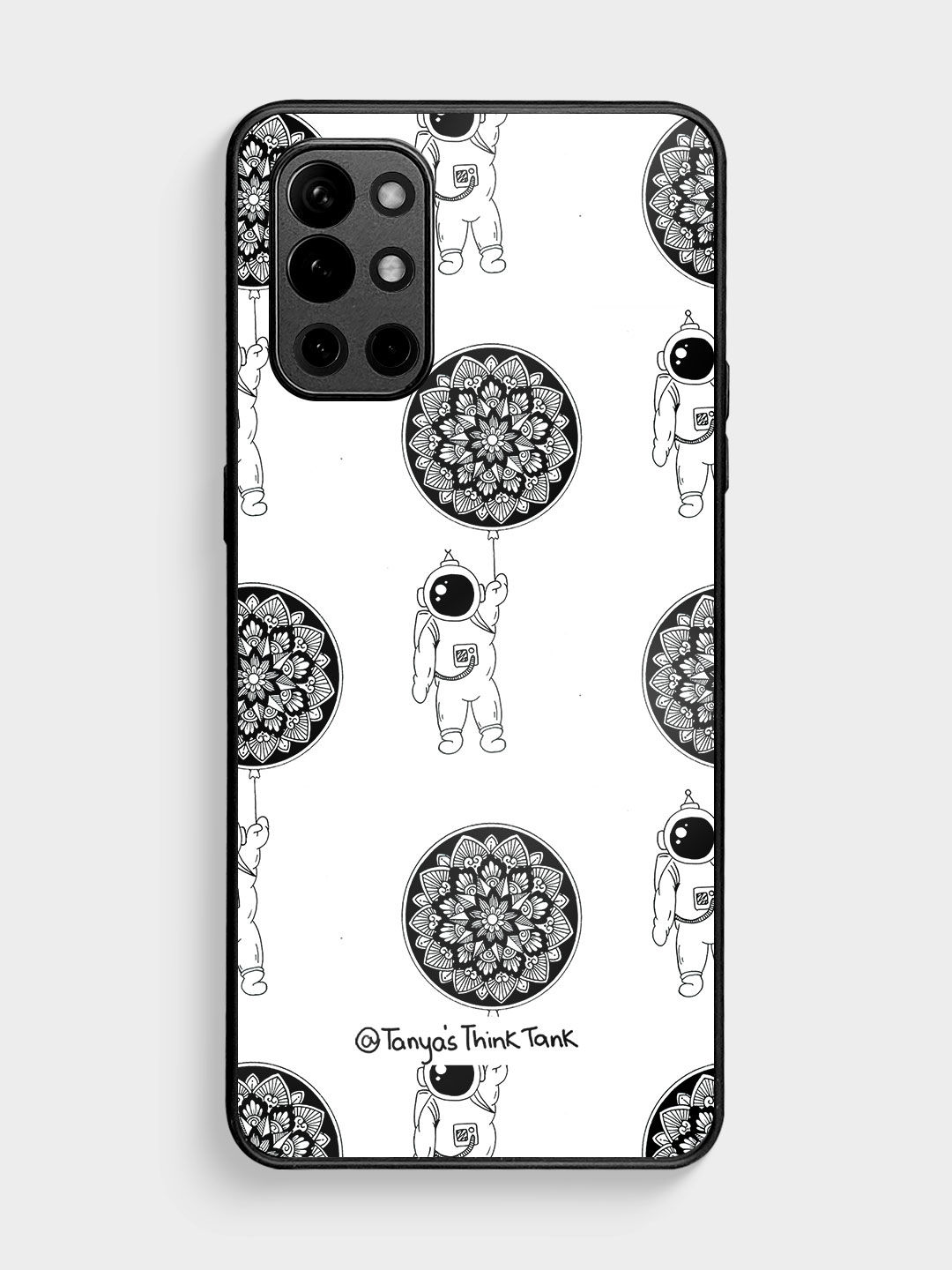 Buy Astronaut Pattern - Bumper Phone Case for OnePlus 9R Phone Cases & Covers Online