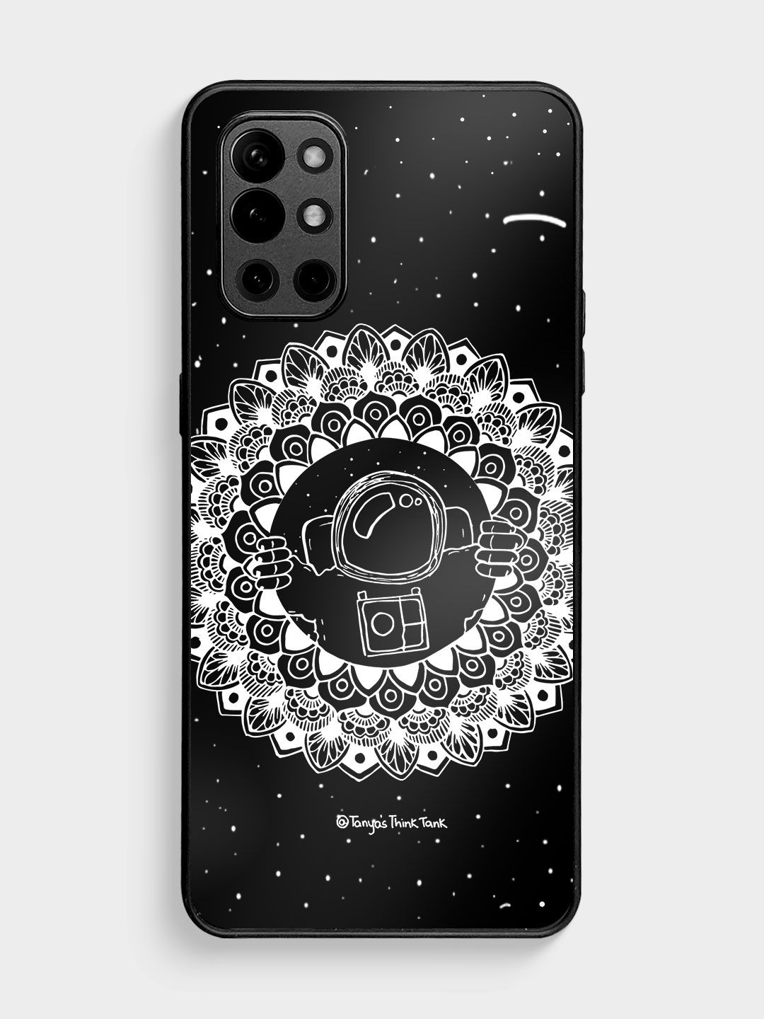 Buy Astronaut Peeking White - Bumper Phone Case for OnePlus 9R Phone Cases & Covers Online