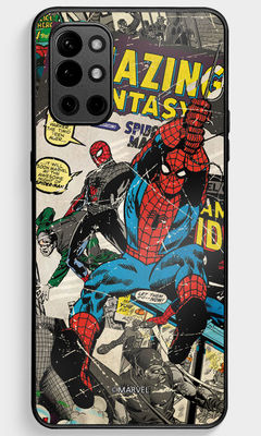 Buy Comic Spidey - Bumper Cases for  Oneplus 9R Phone Cases & Covers Online