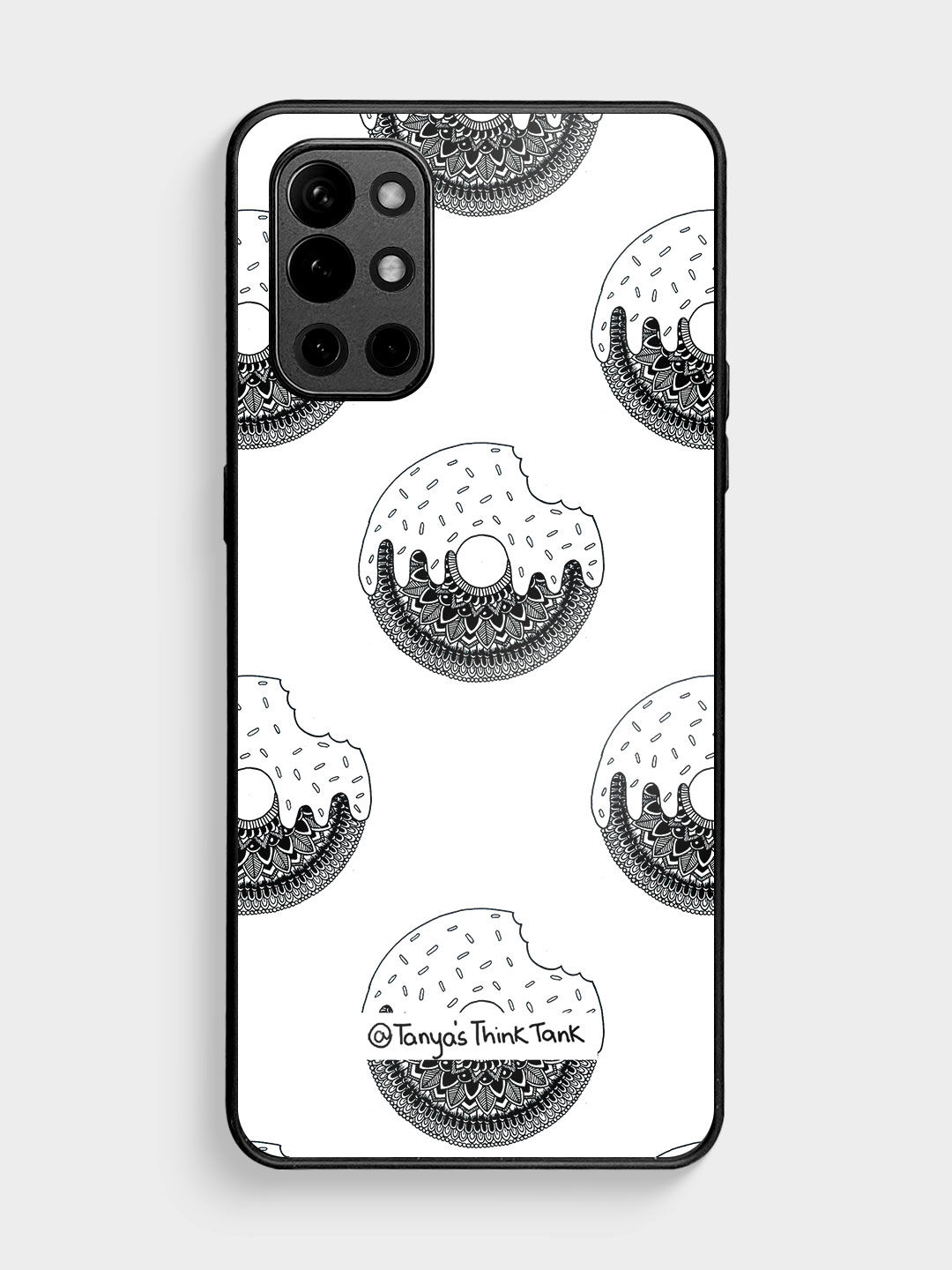 Buy Donut Pattern - Bumper Phone Case for OnePlus 9R Phone Cases & Covers Online