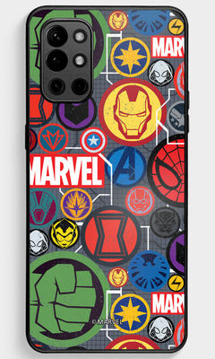 Buy Marvel Iconic Mashup - Bumper Cases for  Oneplus 9R Phone Cases & Covers Online