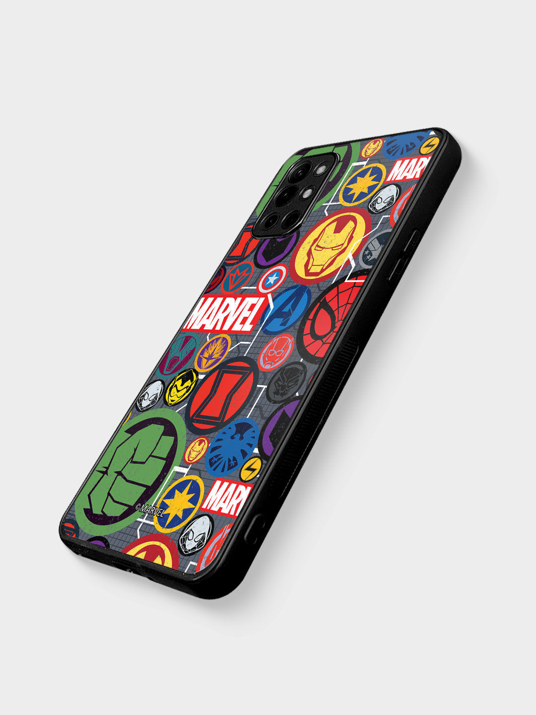 Buy Marvel Iconic Mashup Macmerise Glass Case for iPhone 13 Online