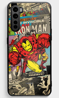 Buy Comic Ironman - Bumper Cases for  Oneplus Nord Phone Cases & Covers Online