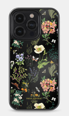Buy Payal Singhal Titli Black - Bumper Cases for iPhone 14 Pro Phone Cases & Covers Online