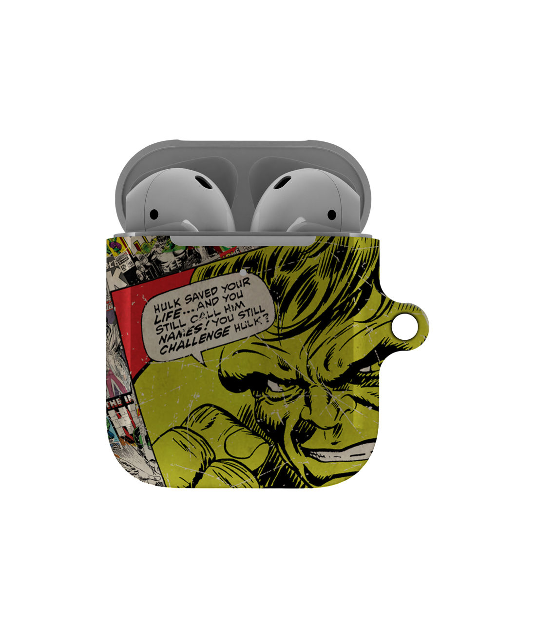 Buy Comic Hulk - Hard Shell Airpod Case (2nd Gen) Airpod Cases Online