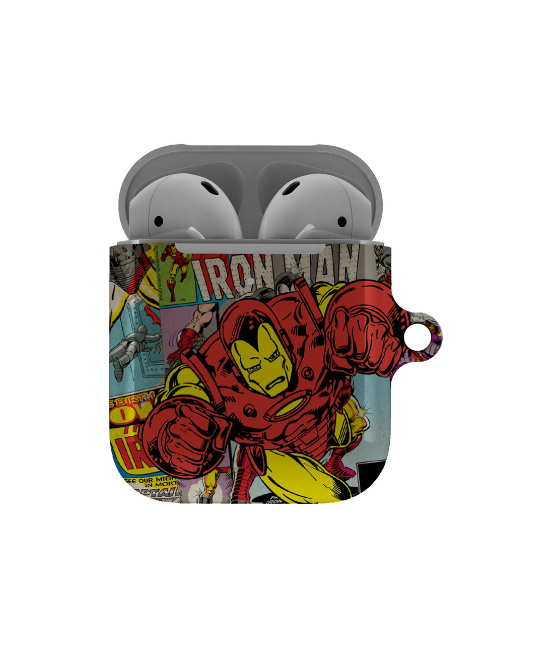 Buy Comic Ironman - Hard Shell Airpod Case (2nd Gen) Airpod Cases Online