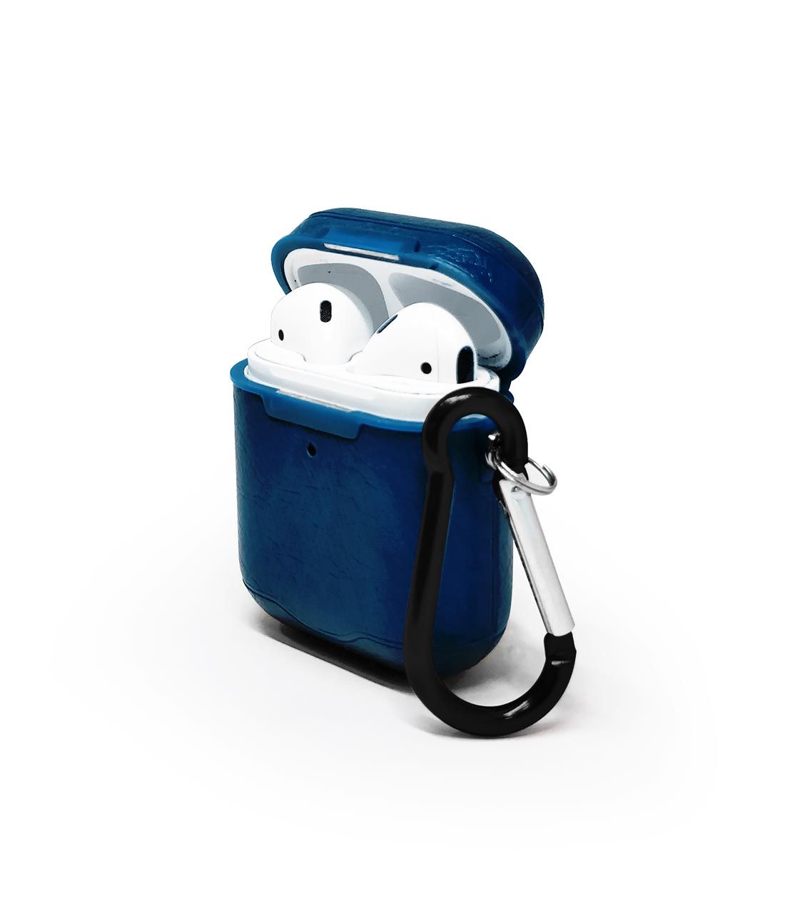 Leather Case Blue - AirPods Case