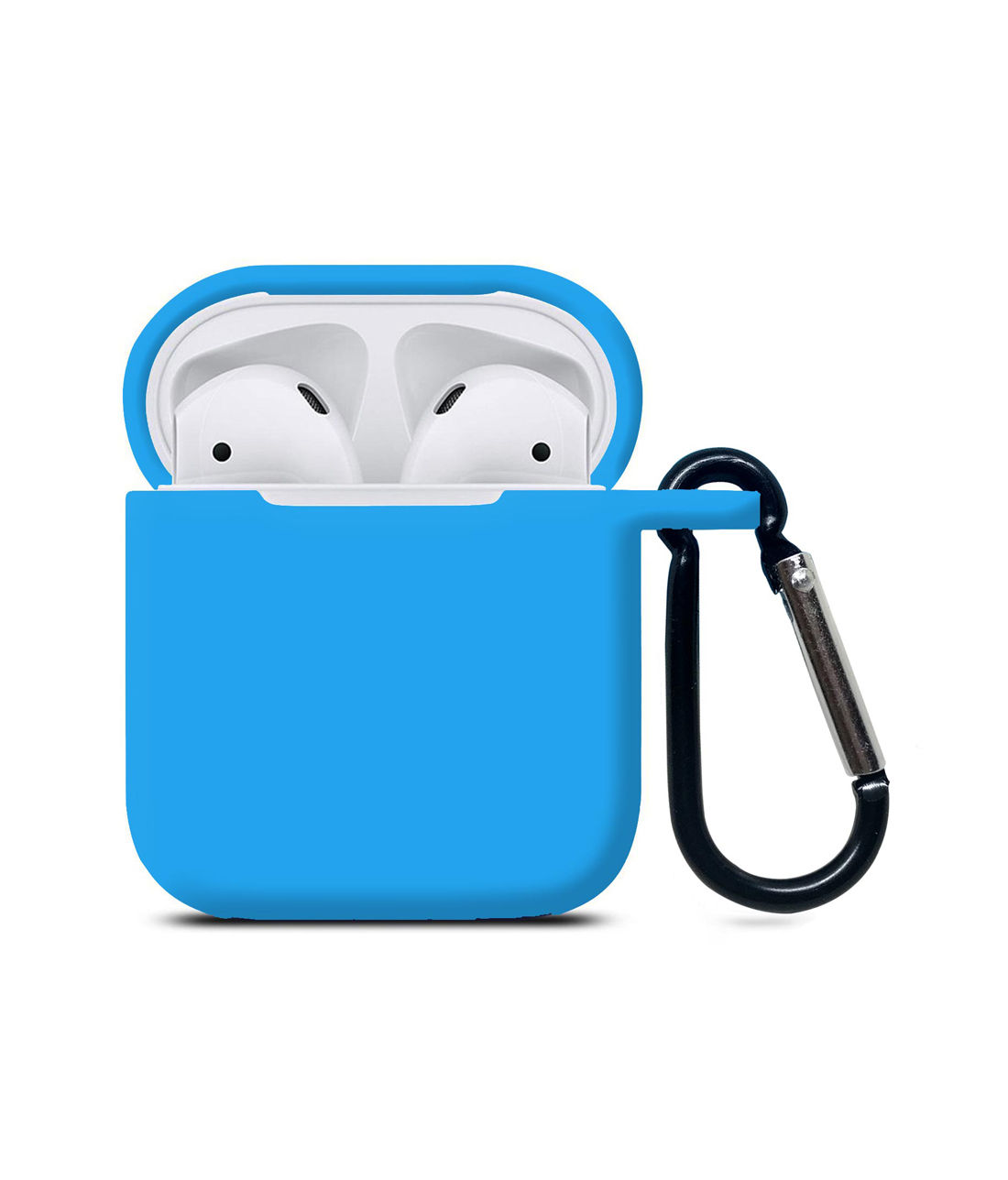 Silicone Case Azure Blue Airpod Case