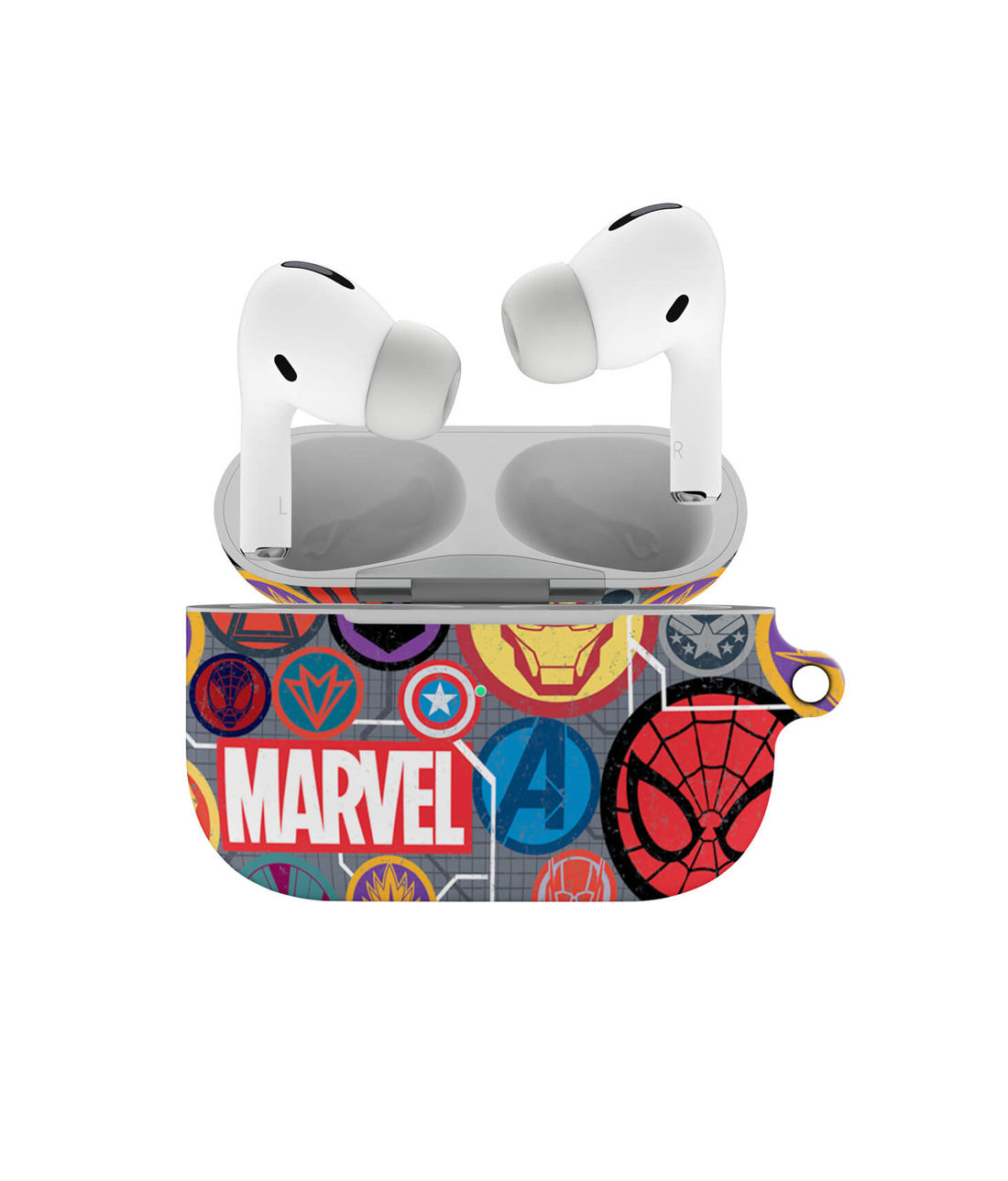 Buy Marvel Iconic Mashup - Hard Shell Airpod Pro Case Airpod Cases Online