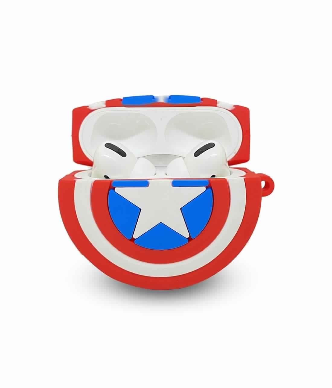 Classic Captains Shield - AirPods Pro Case