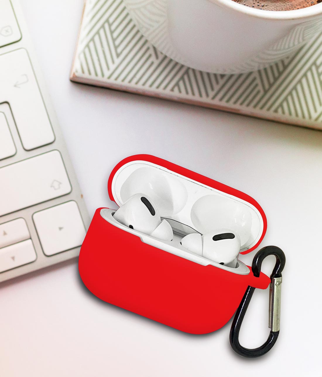 Silicone Case Red - AirPods Pro  Case