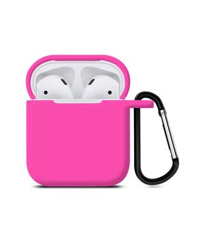 Buy Silicone Case Fuschia Pink - AirPods Case Airpod Cases Online