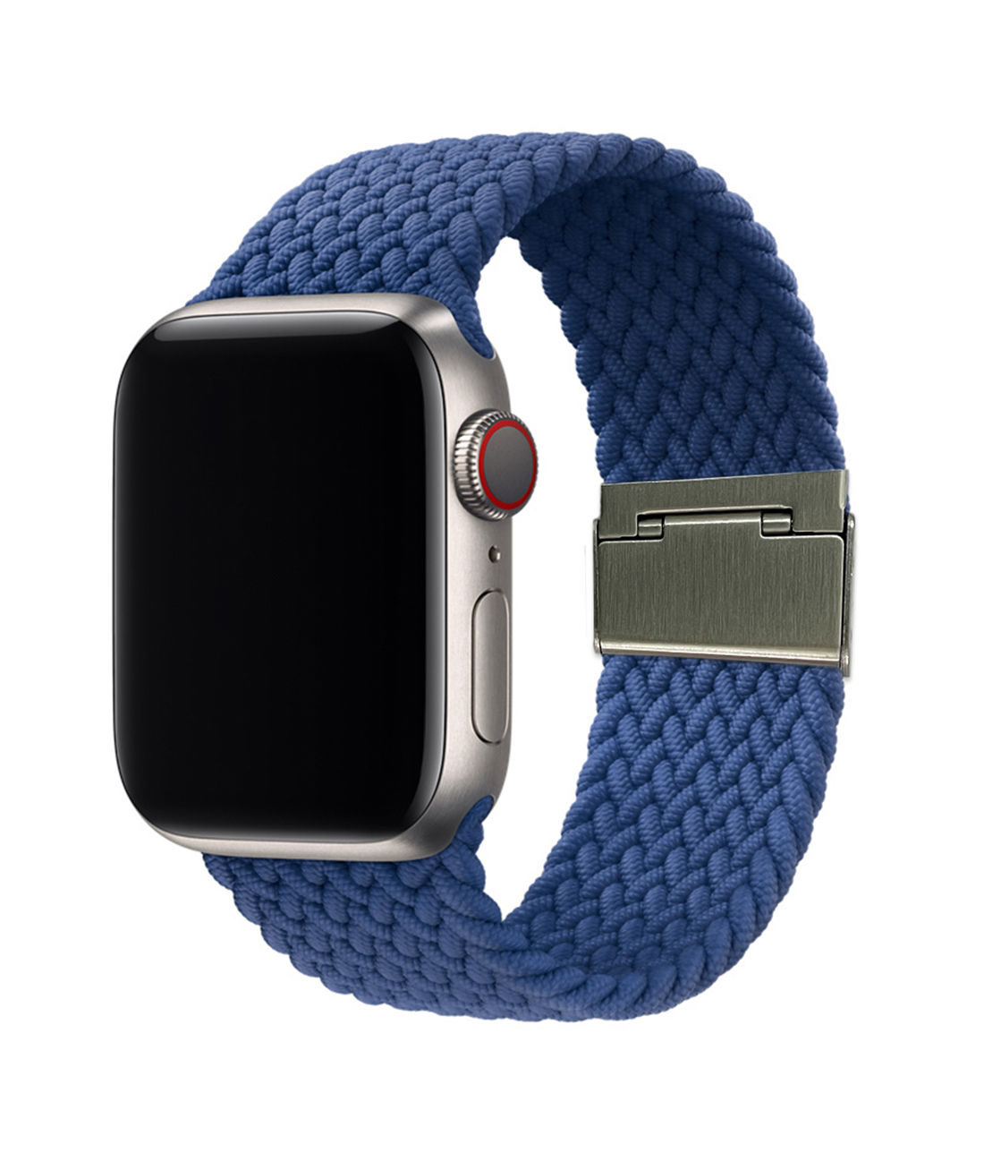 Aegean Blue - Braided Nylon Apple Watch Band (38 / 41 MM)