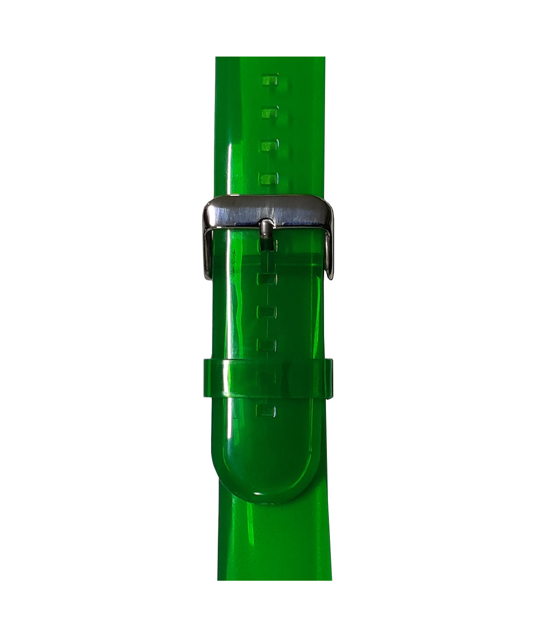 Emerald Green - Clear Apple Watch Band (38 / 41 MM)