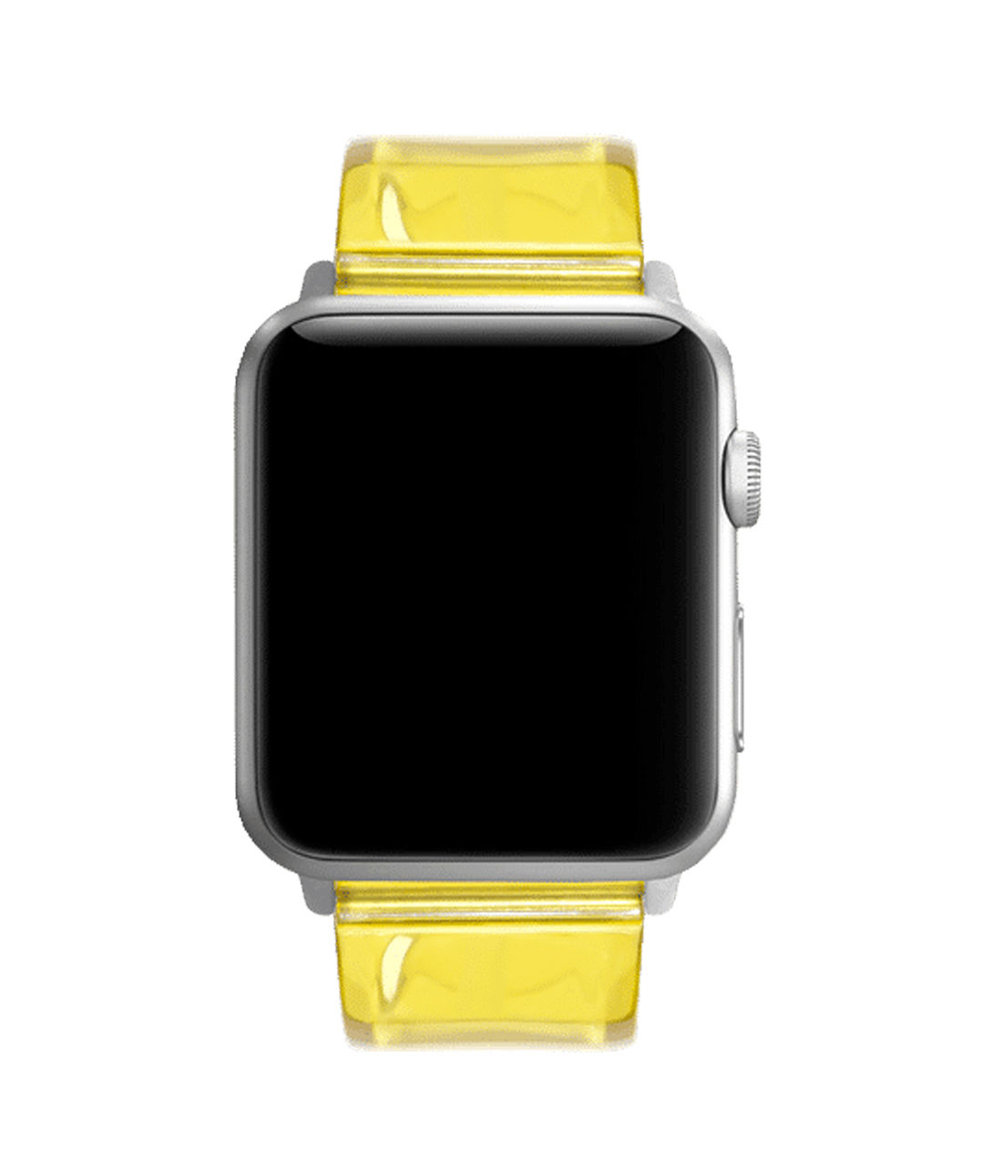 Sunshine Yellow - Clear Apple Watch Band (38 / 41 MM)