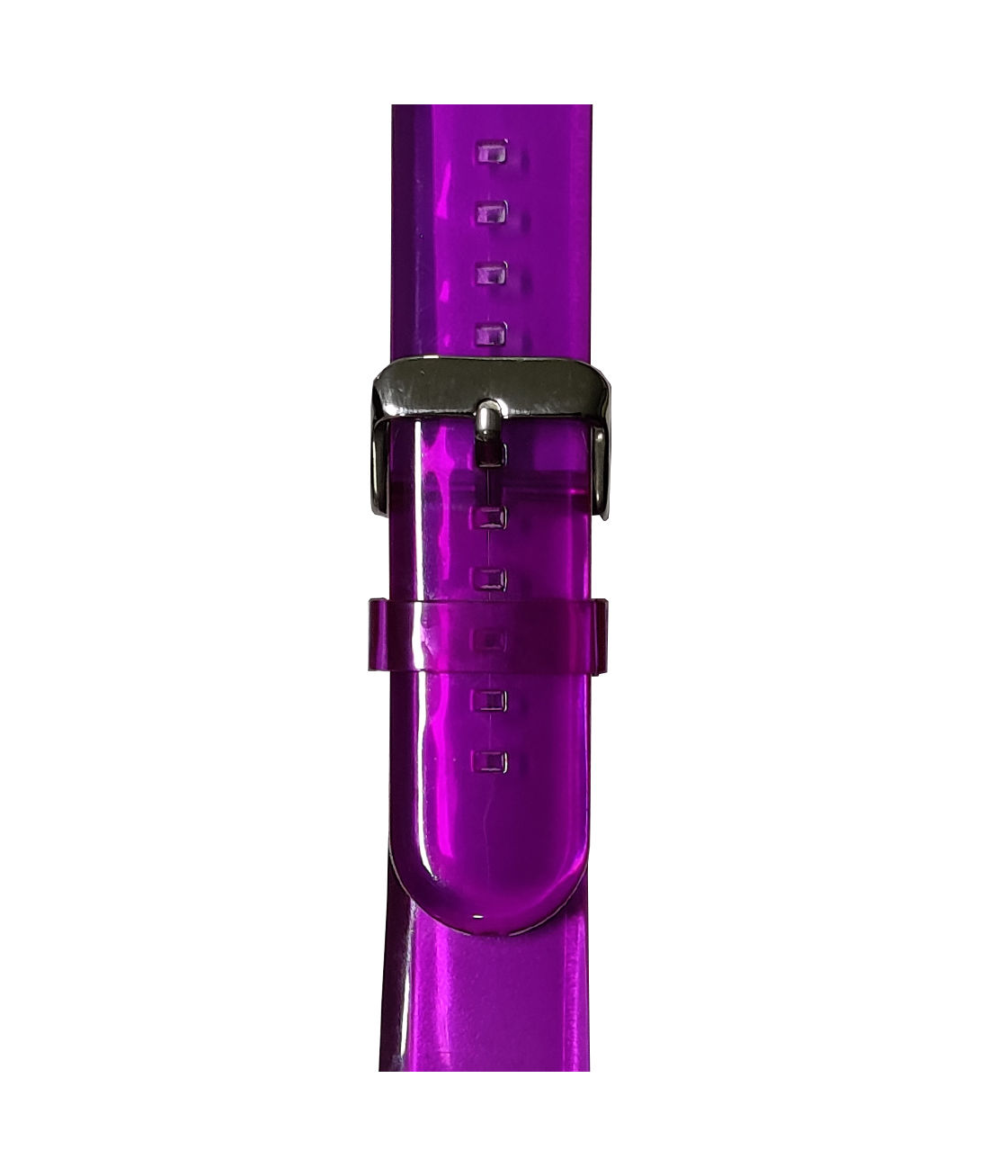 Violet Treat - Clear Apple Watch Band (38 / 41 MM)