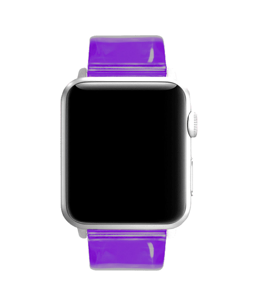 Violet Treat - Clear Apple Watch Band (38 / 41 MM)