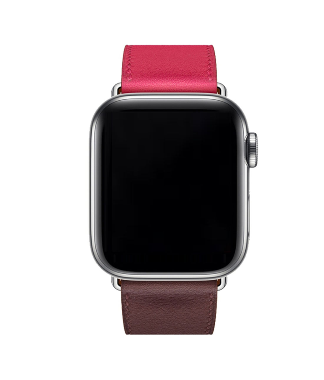 Berries and Wine - Leather Apple Watch Band  (38 / 41 MM)