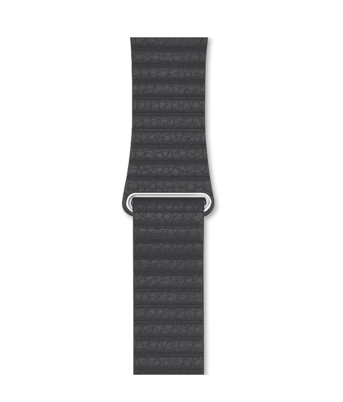 Magnetic Leather Ash Grey - Leather Apple Watch Band (42 / 45 MM)