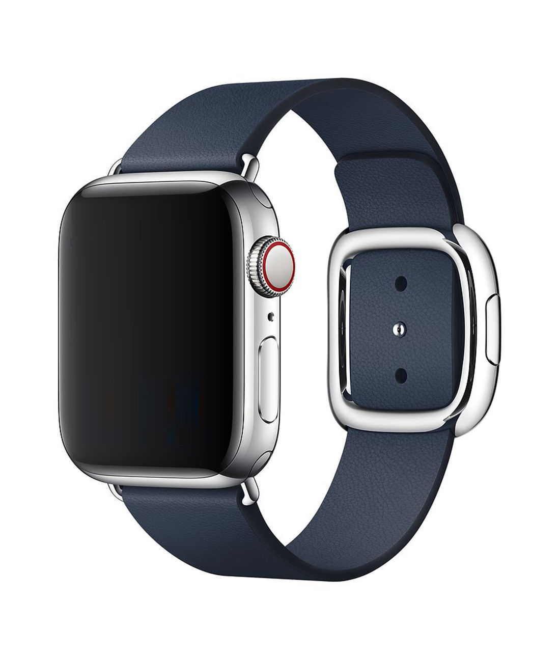 Modern Buckle Midnight Blue - Leather Apple Watch Band  (38 / 41 MM)