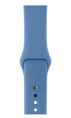 Buy Denim Blue - Silicone Apple Watch Band  (38 / 41 MM) Apple Watch Bands Online