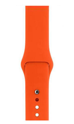 Buy Oh So Orange - Silicone Apple Watch Band  (38 / 41 MM) Apple Watch Bands Online