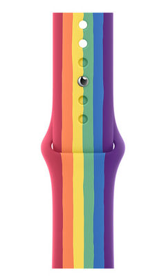 Buy Pride Passion - Silicone Apple Watch Band (42 / 45 MM) Apple Watch Bands Online
